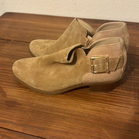 Vionic Womens Felicity Ama Tan Ankle Boots Size 9 - Picture 3 of 9